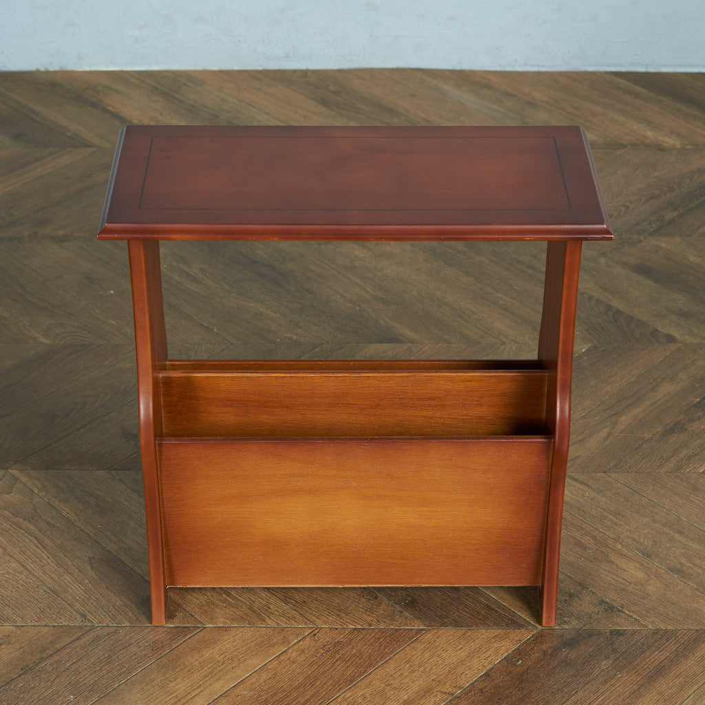 英国クラシック マガジンラック / サイドテーブル #85424