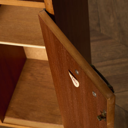 ヴィンテージ ナロー ブックケース