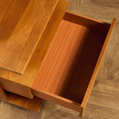 英国 ヴィンテージ ベッドサイド キャビネット