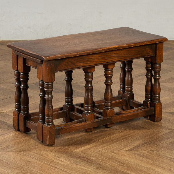 英国 クラシック ネストコーヒーテーブル センターテーブル