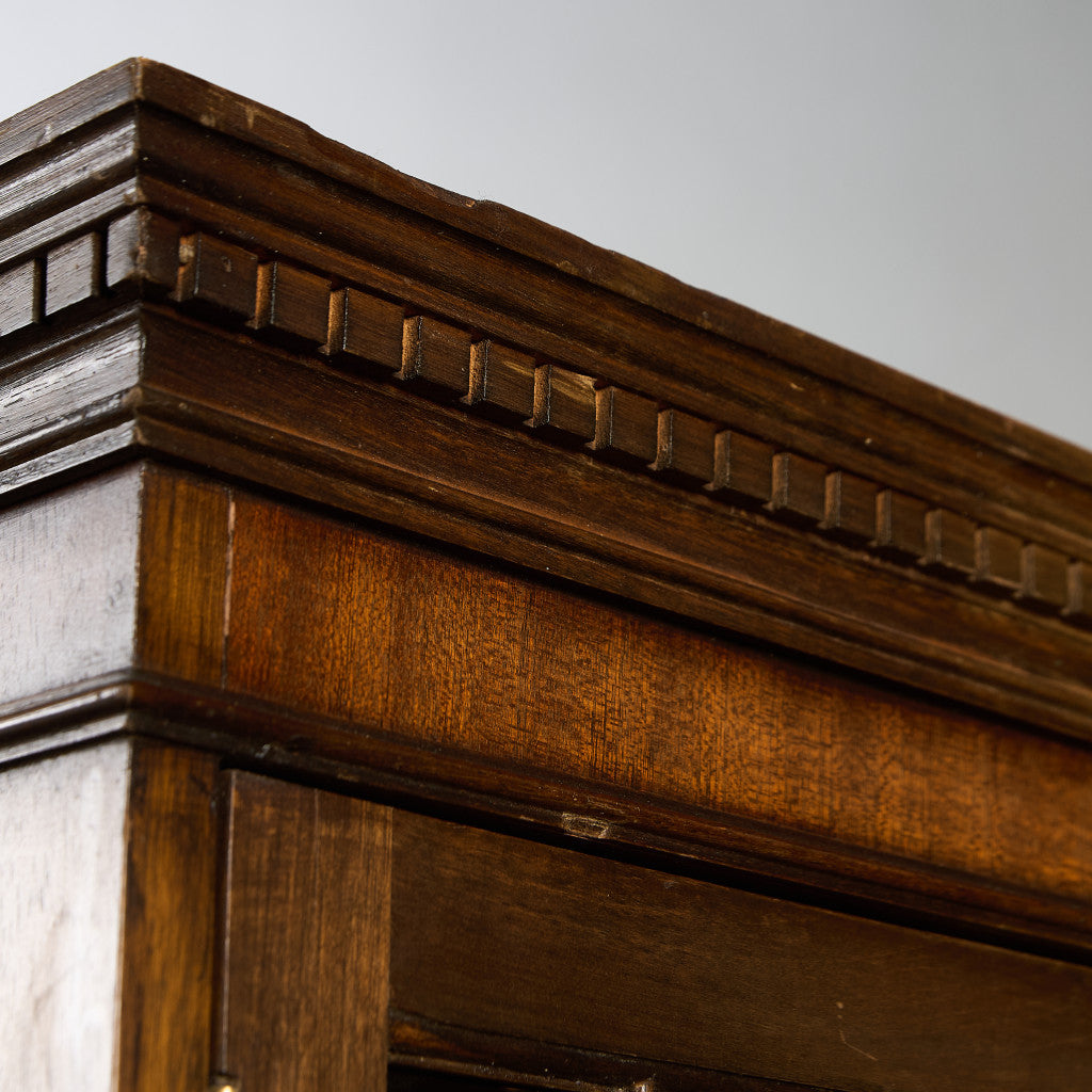 英国 クラシック エドワーディアン 様式 ブックケース カップボード