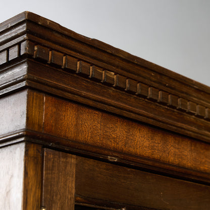 英国 クラシック エドワーディアン 様式 ブックケース カップボード