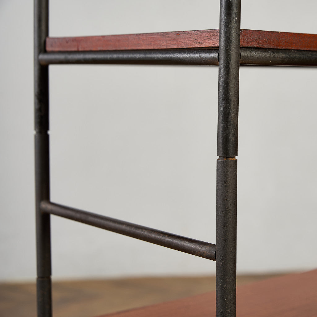 英国製 インダストリアル オープン シェルフ