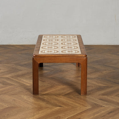 タイルトップ コーヒーテーブル