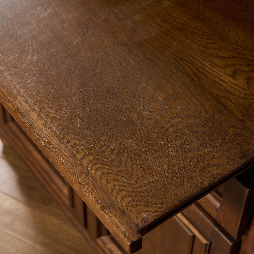 英国 クラシック ロールトップ ライティング ビューロー