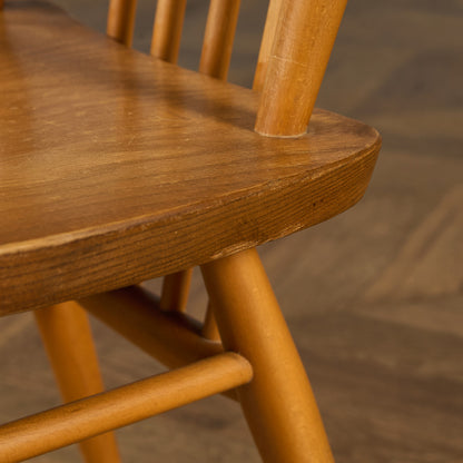 ヴィンテージ スティックバック ハイバックチェア