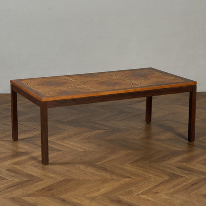 デンマーク ヴィンテージ タイルトップ コーヒーテーブル