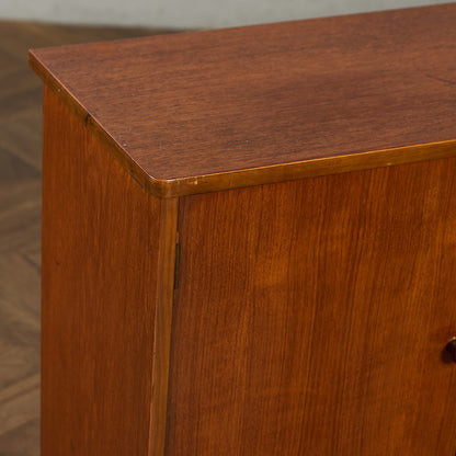 英国 ヴィンテージ ナロー ガラス ブックケース