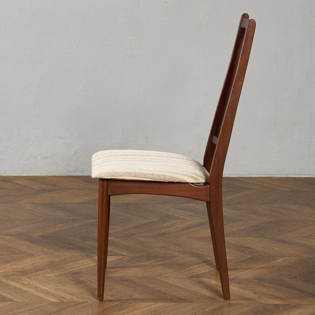 ヴィンテージ スラットバックチェア 座面張替え済み