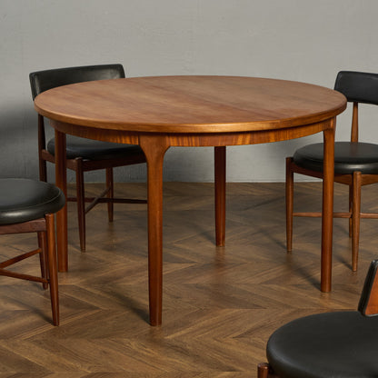 エクステンション ラウンド ダイニングテーブル