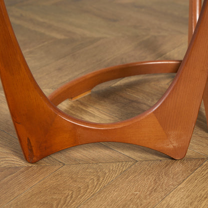 ヴィンテージ ガラストップ ネスト コーヒーテーブル