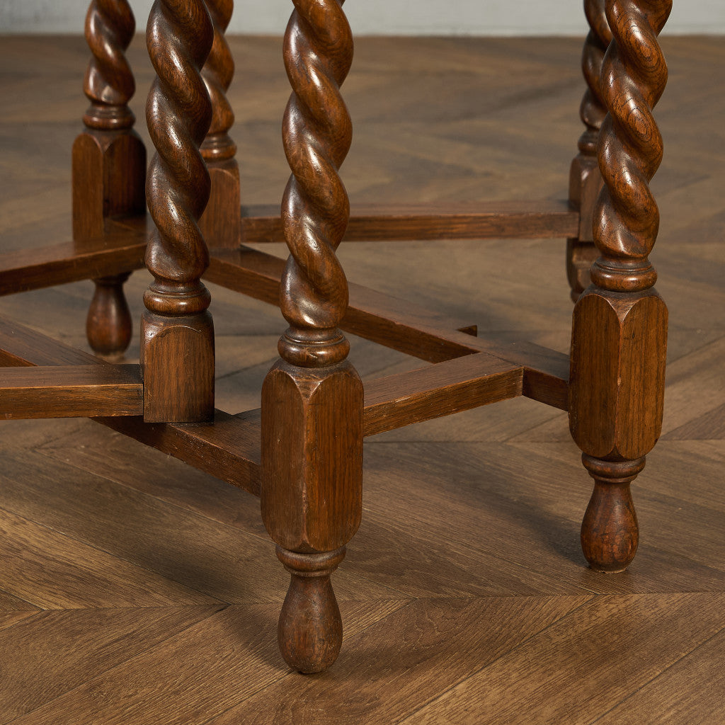 英国 クラシック ドロップリーフ ゲートレッグテーブル