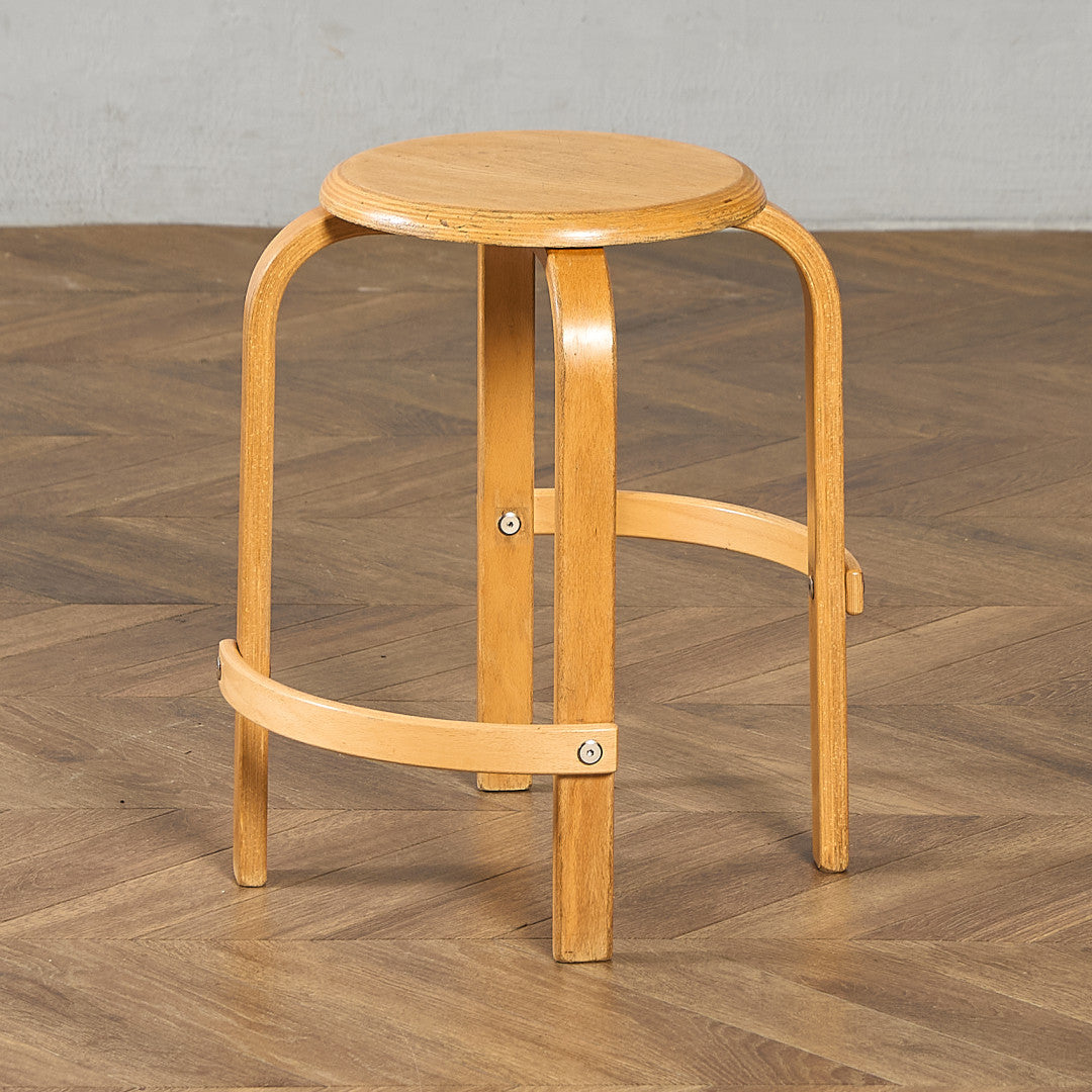 デンマーク LEIKA ヴィンテージ ベントウッド スツール