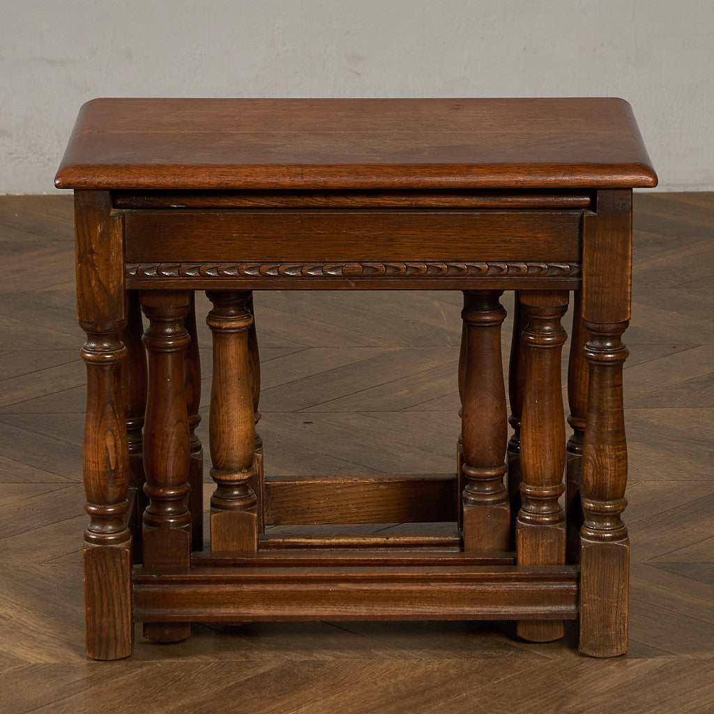 英国クラシック ネストテーブル サイドテーブル