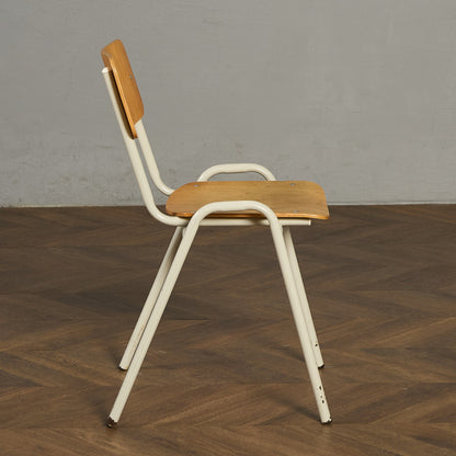 イギリス ヴィンテージ スタッキング スクールチェア