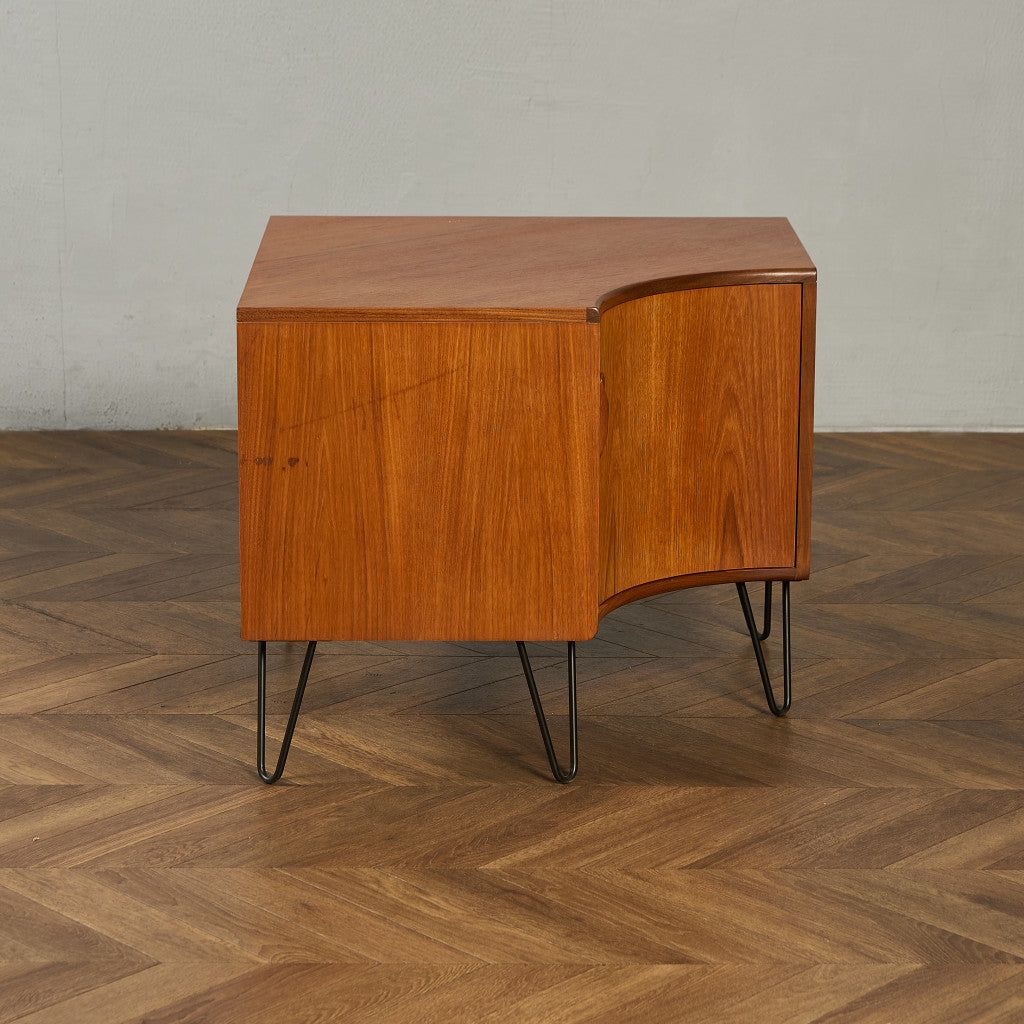 Fresco コーナーキャビネット 3点セット カスタム アイアン ヘアピンレッグ