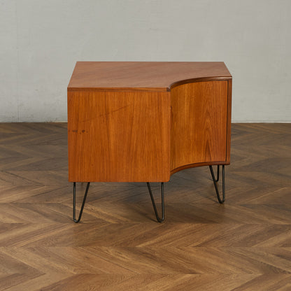 Fresco コーナーキャビネット 3点セット カスタム アイアン ヘアピンレッグ