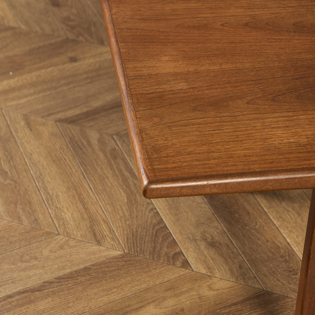 ロングジョン ヴィンテージ ガラストップ コーヒーテーブル