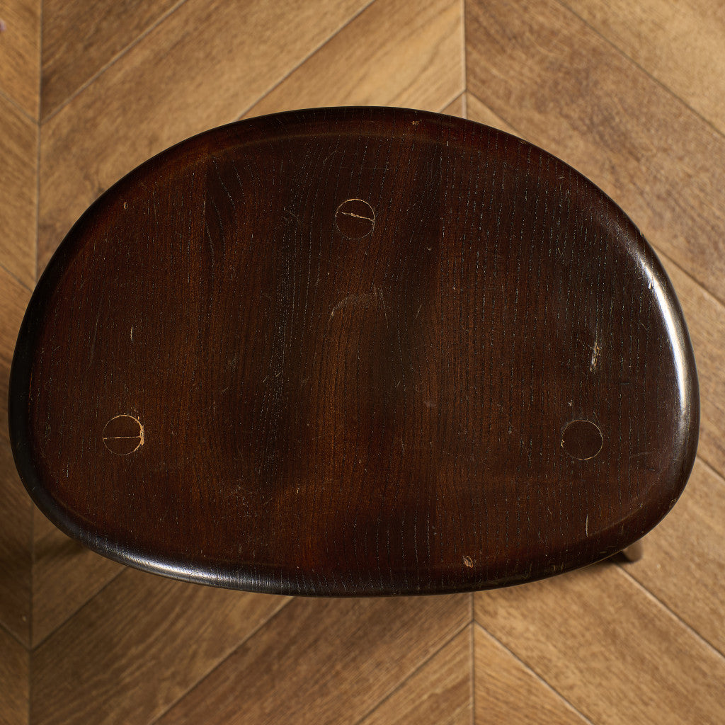 アーコール ERCOL ヴィンテージ ネストテーブル ぺブルテーブル ブルー