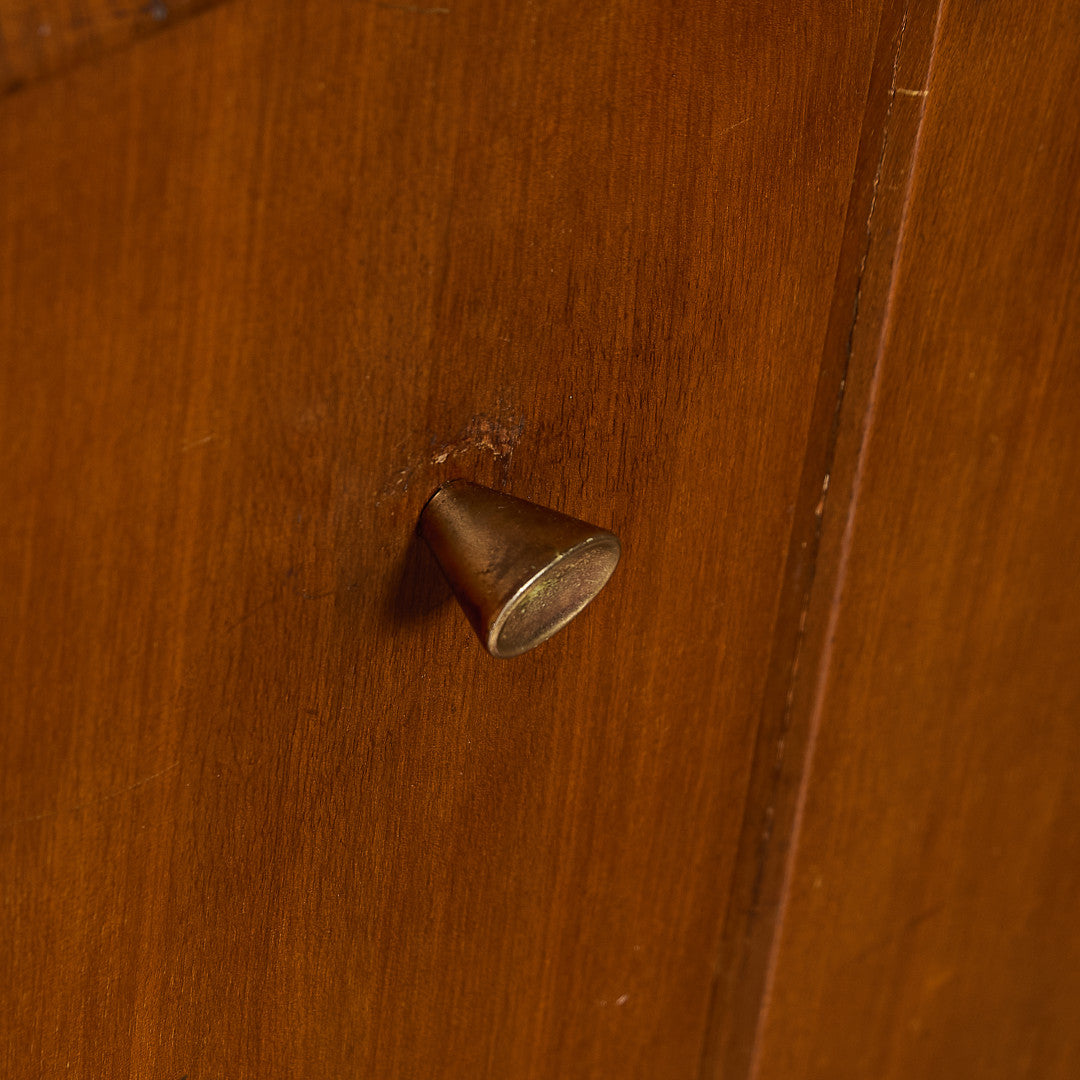 ヴィンテージ ガラス キャビネット ブックケース