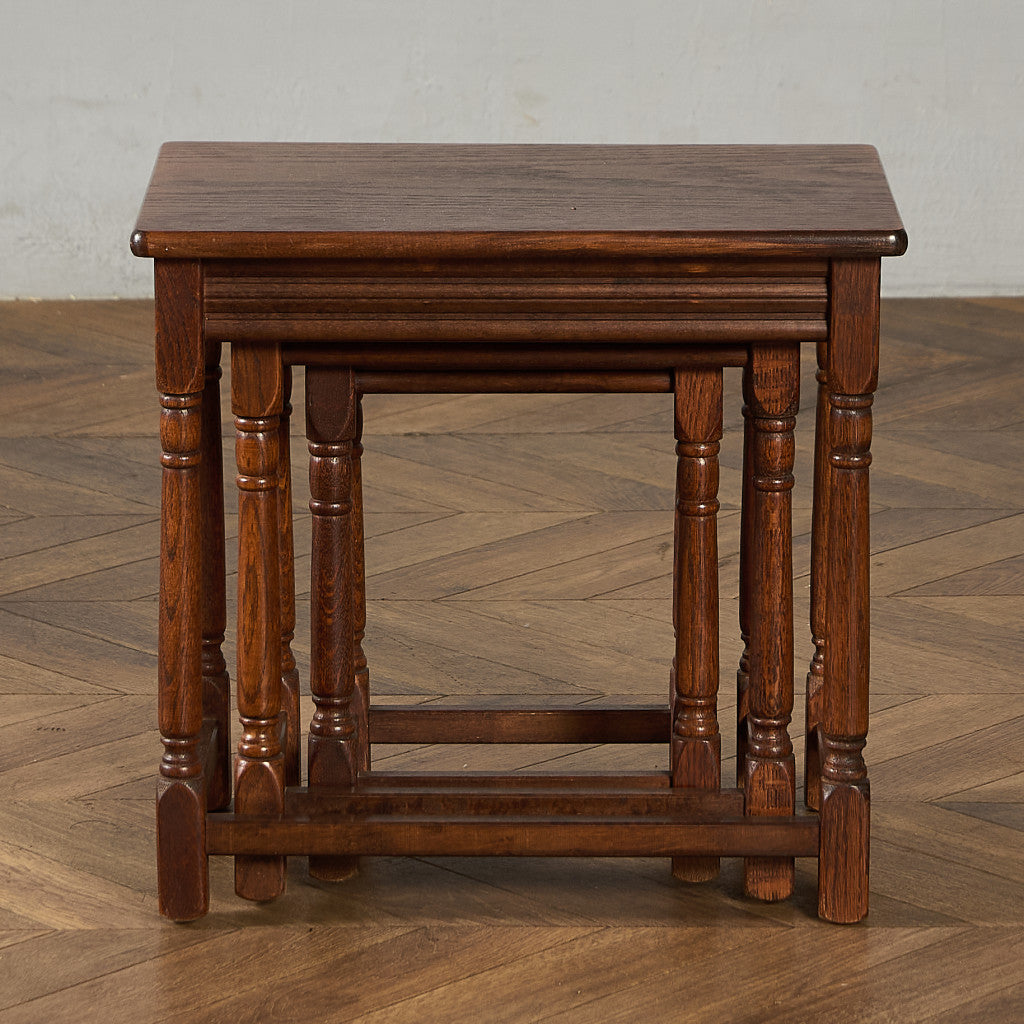 英国 クラシック ネストテーブル サイドテーブル