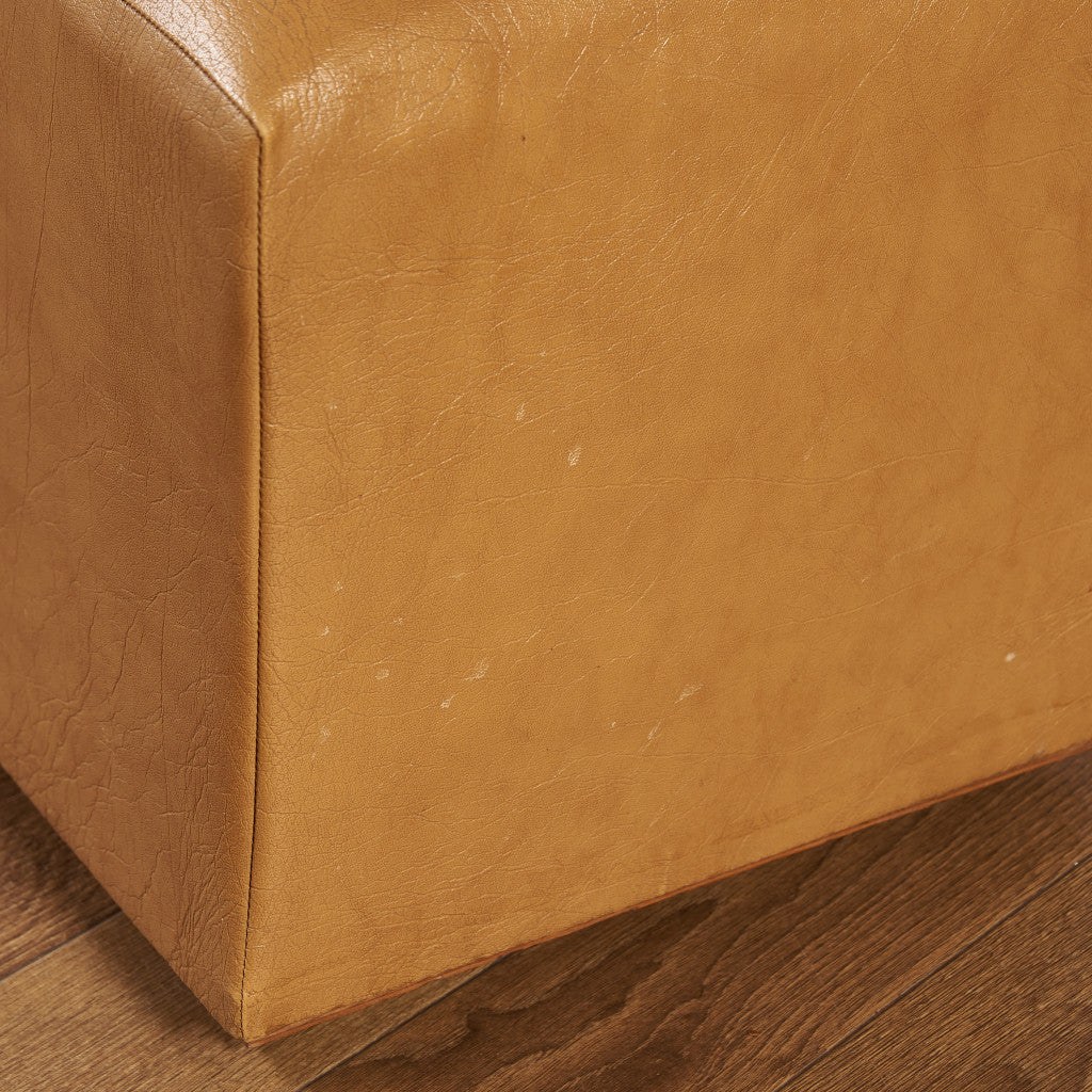 ヴィンテージ スツール付き ガラストップ センターテーブル