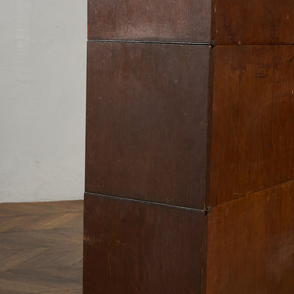 英国 アンティーク スタッキング ブックケース