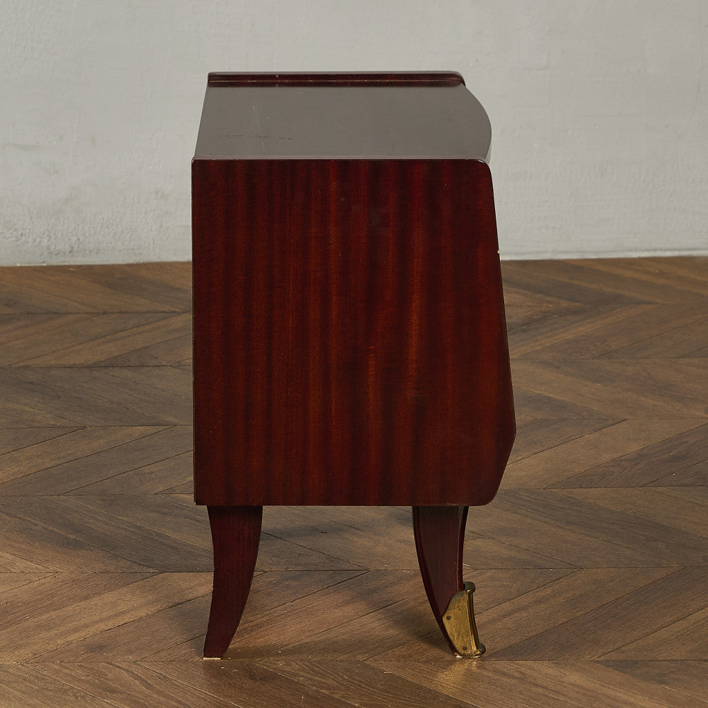 英国 ヴィンテージ ベッドサイド キャビネット