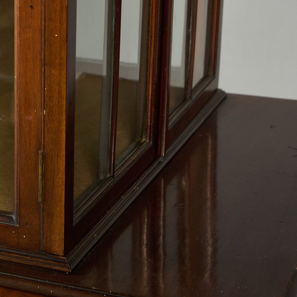 英国 クラシック ディスプレイ ガラス キャビネット #91846 – camori