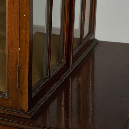 英国 クラシック ディスプレイ ガラス キャビネット #91846