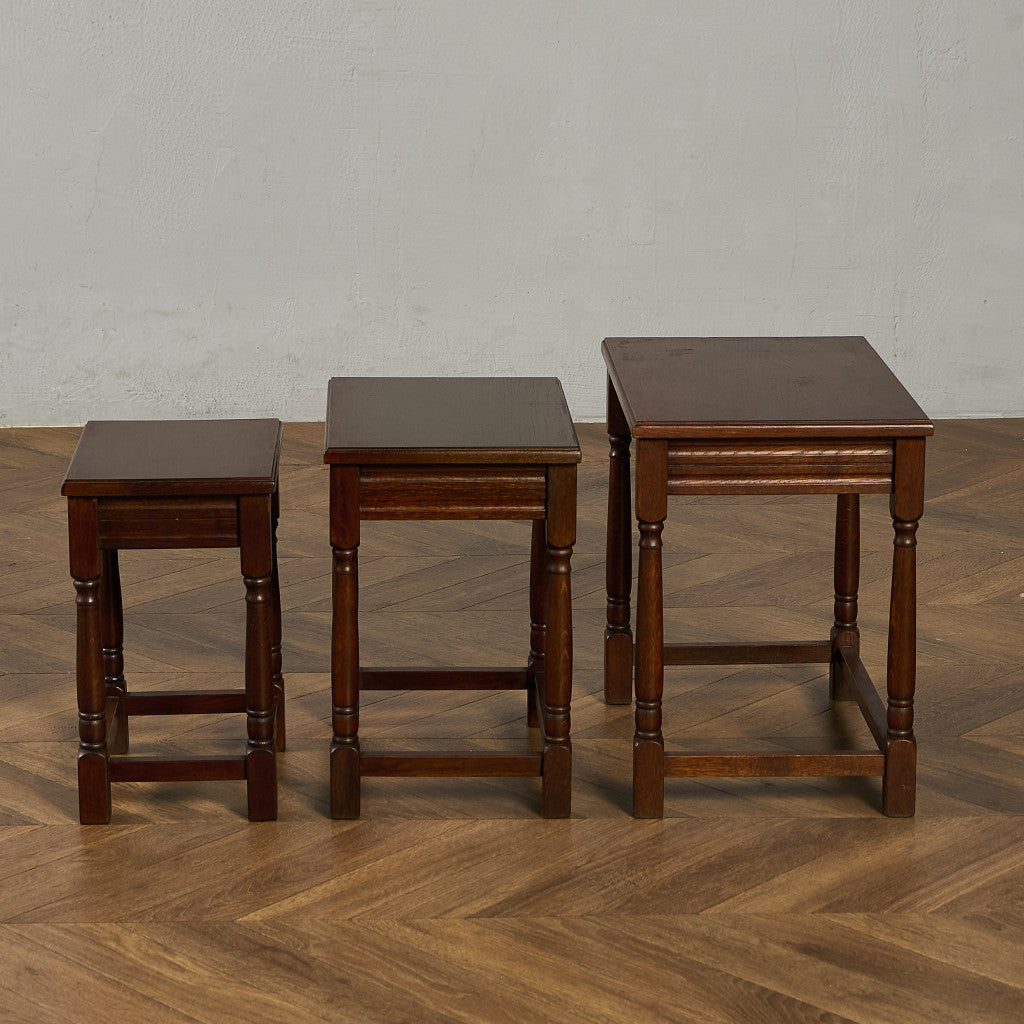 英国 クラシック ネストテーブル サイドテーブル