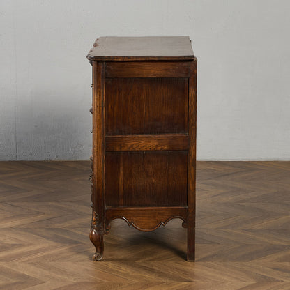 英国 クラシック オーク 3段 チェスト