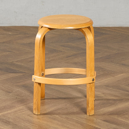 デンマーク LEIKA ヴィンテージ ベントウッド スツール