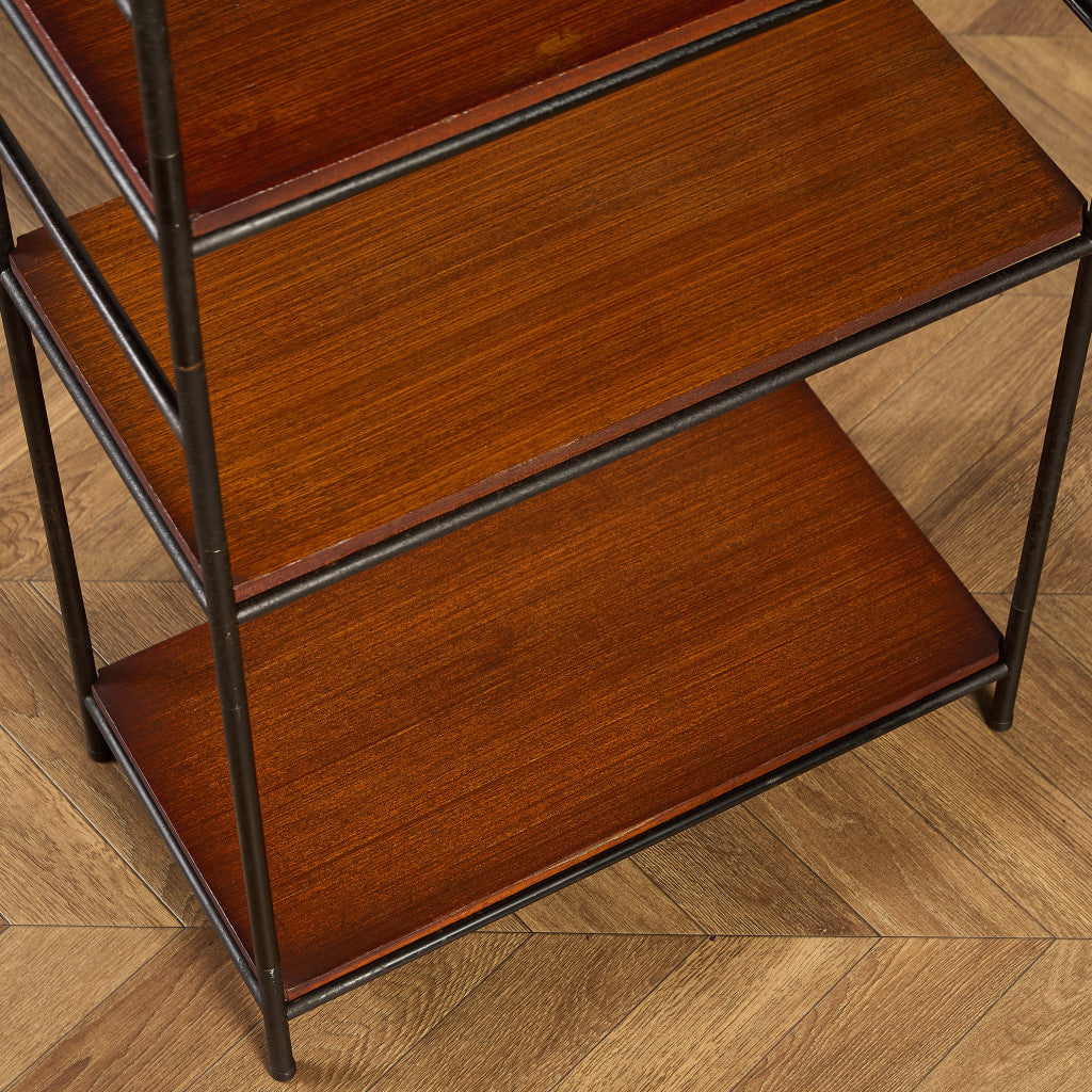 英国製 インダストリアル オープン シェルフ