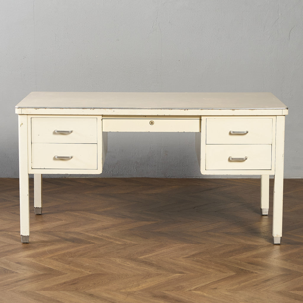 ヴィンテージ 両袖 デスク