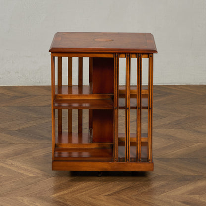 英国 クラシック リボルビング ブックケース