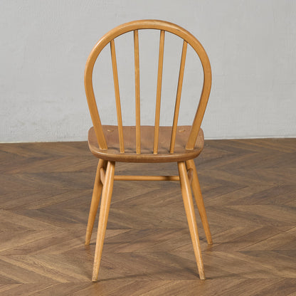 アーコール ERCOL 4本 スポーク フープバックチェア ラウンドゴールドラベル #97224