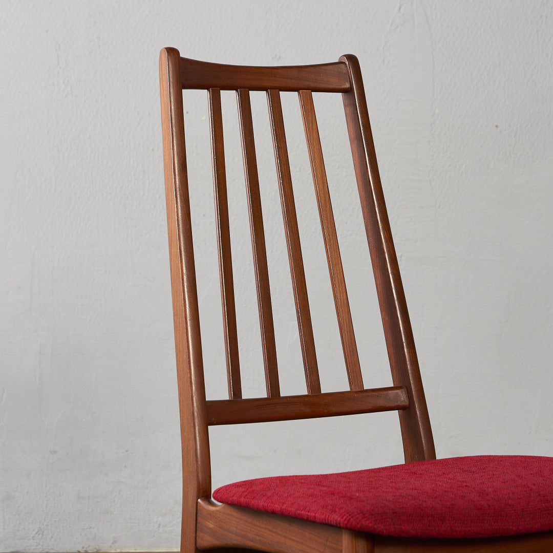 ヴィンテージ スラットバックチェア 座面張替え済み