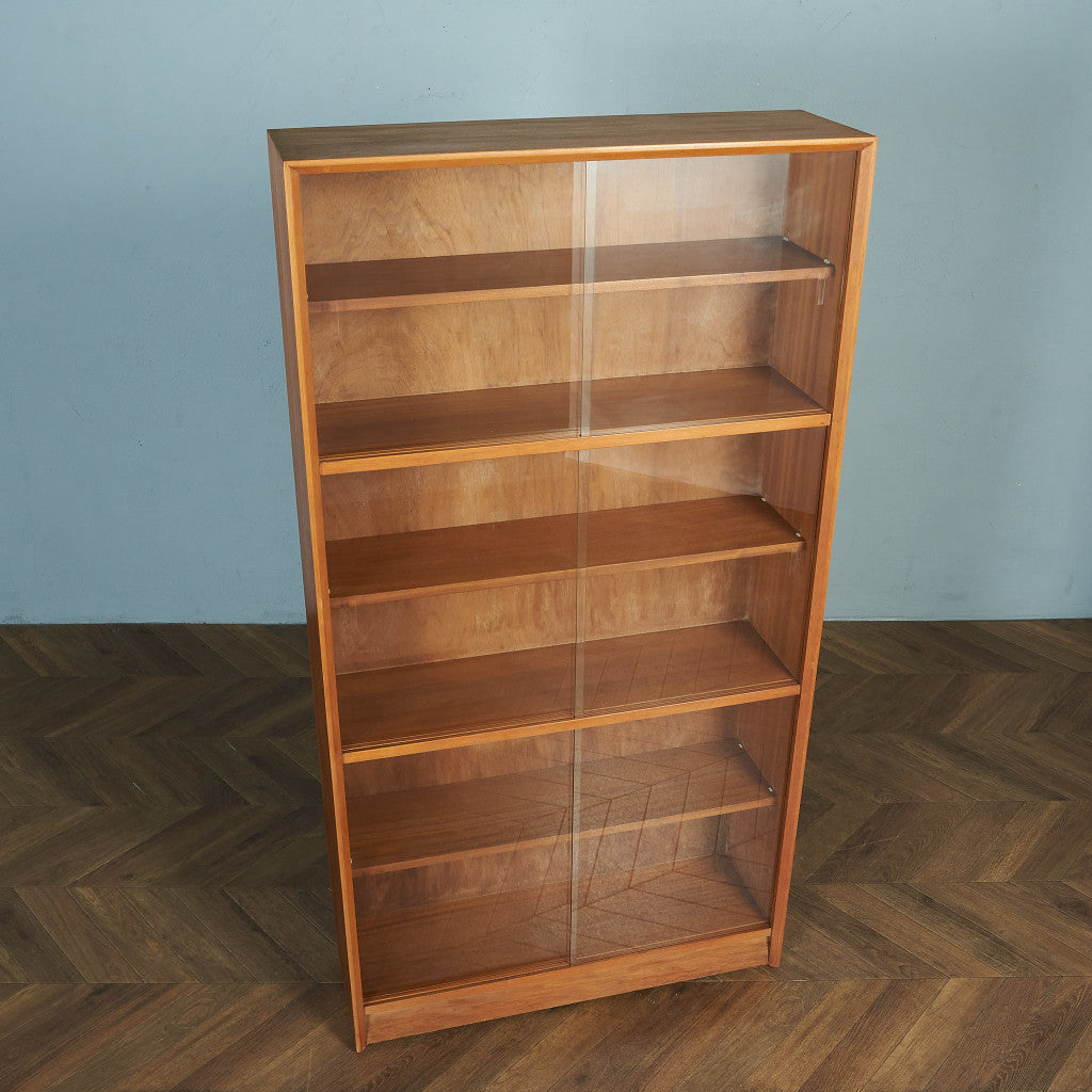 ヴィンテージ ガラスキャビネット