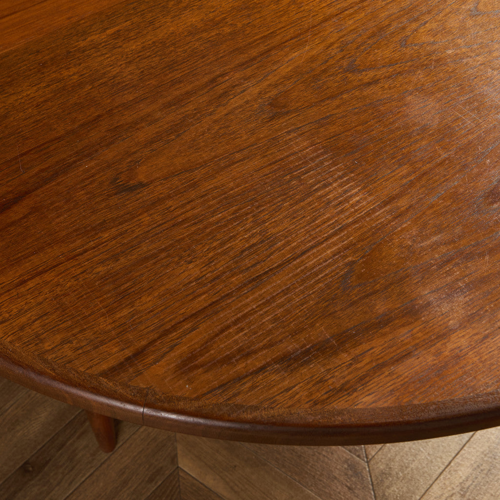 エクステンション ラウンド ダイニングテーブル