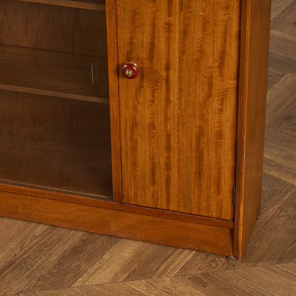 ヴィンテージ ガラス キャビネット 本棚