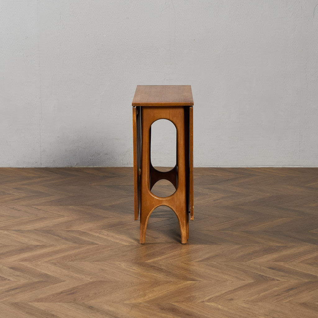 イギリス ヴィンテージ ドロップリーフ ゲートレッグテーブル