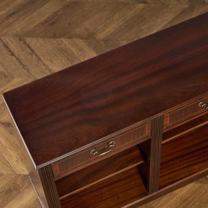 英国 クラシック ワイド オープンシェルフ