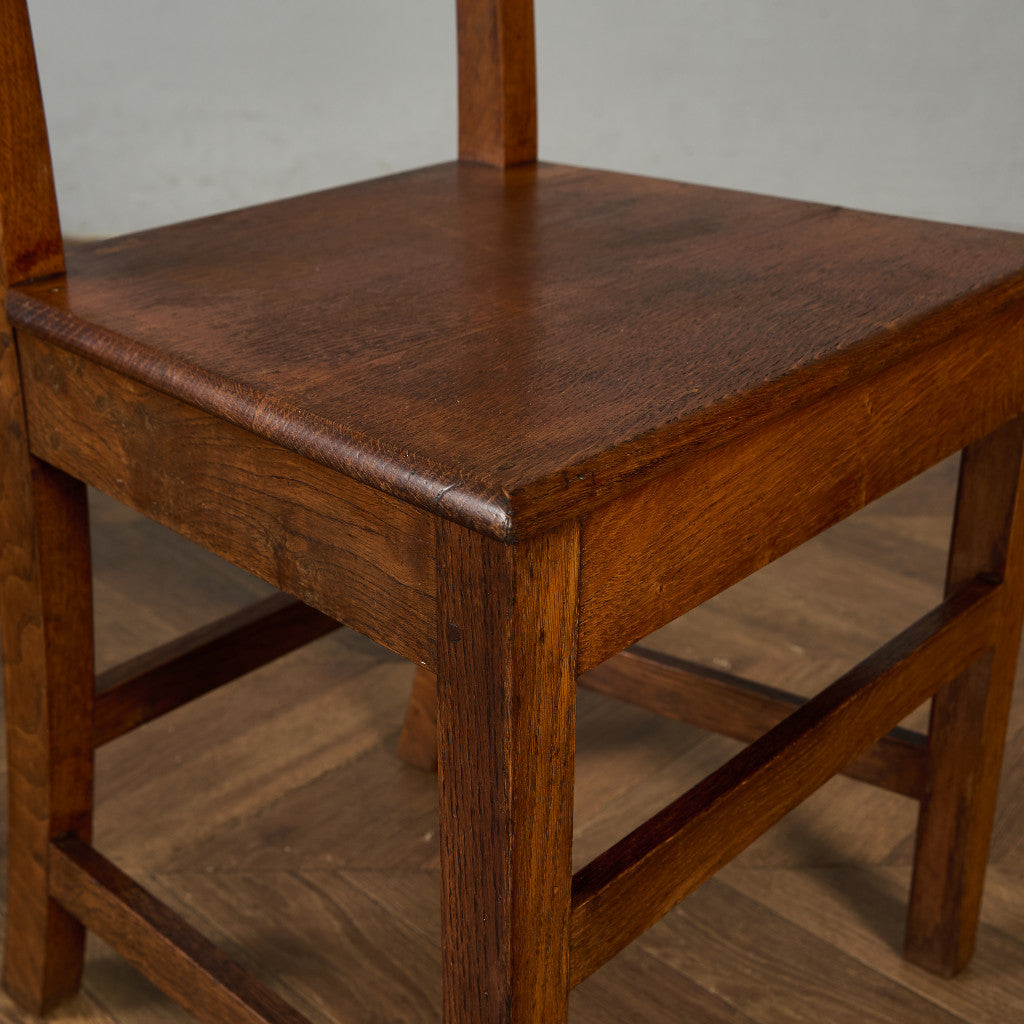 英国 アンティーク チャーチチェア