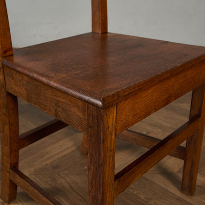 英国 アンティーク チャーチチェア