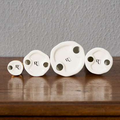 Winter forest Set of 4 / Gold