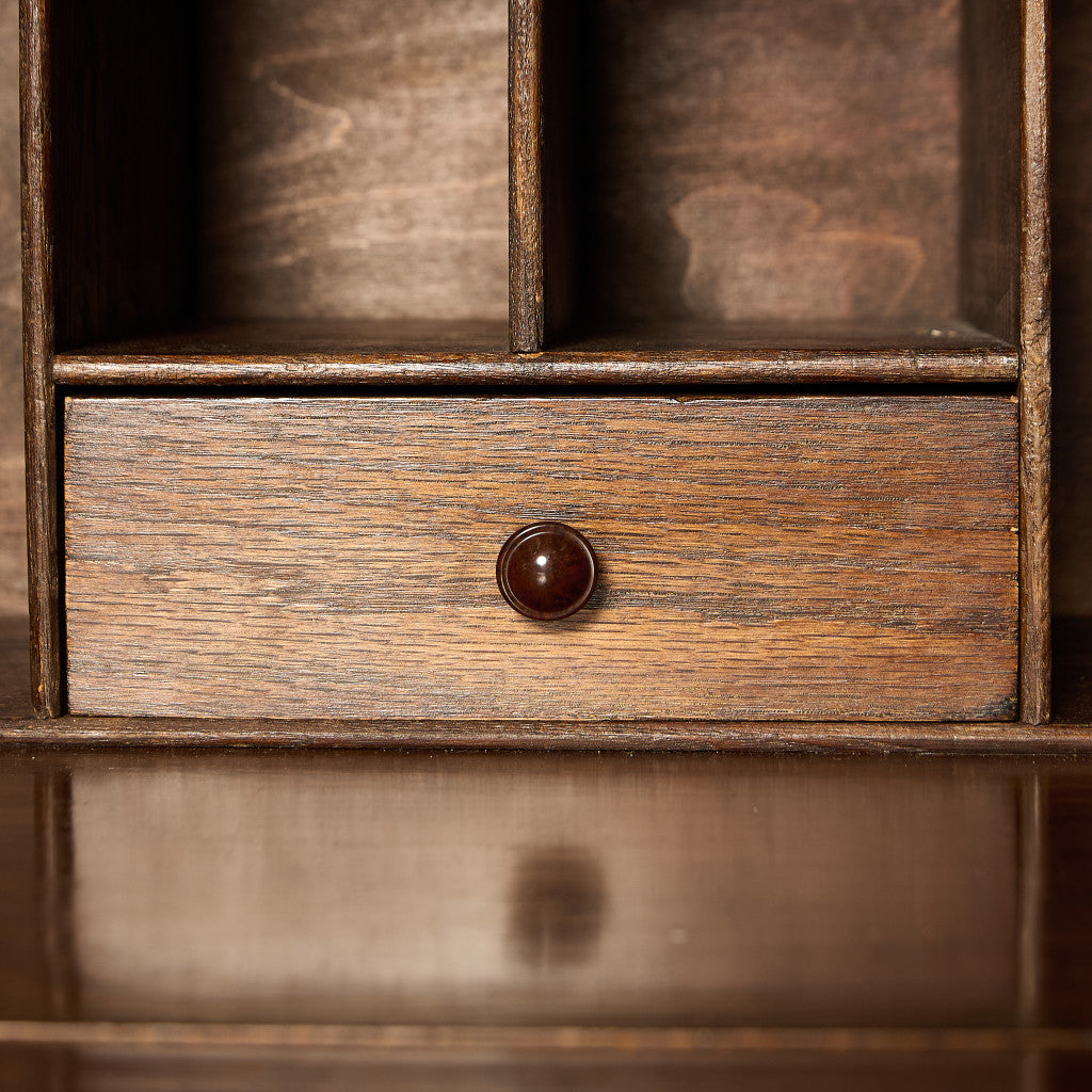 英国 クラシック ビューロー ブックケース デスク