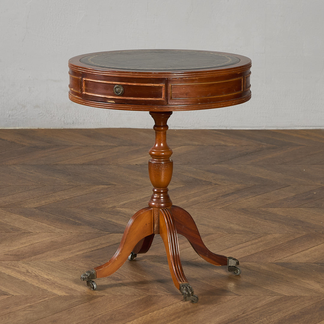英国 クラシック リージェンシー様式 ドラムテーブル #97362