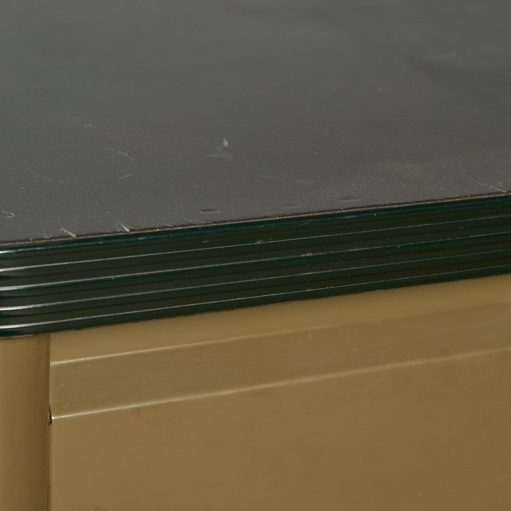 ベルギー ヴィンテージ 片袖 デスク