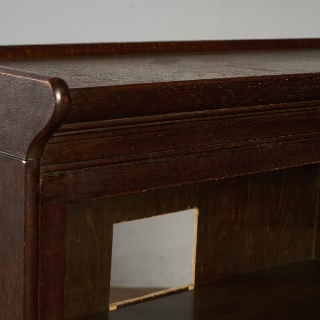 英国 アンティーク スタッキングブックケース 食器棚